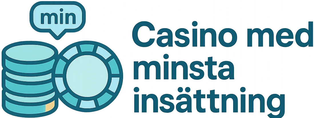 Casino med minsta insättning-logo